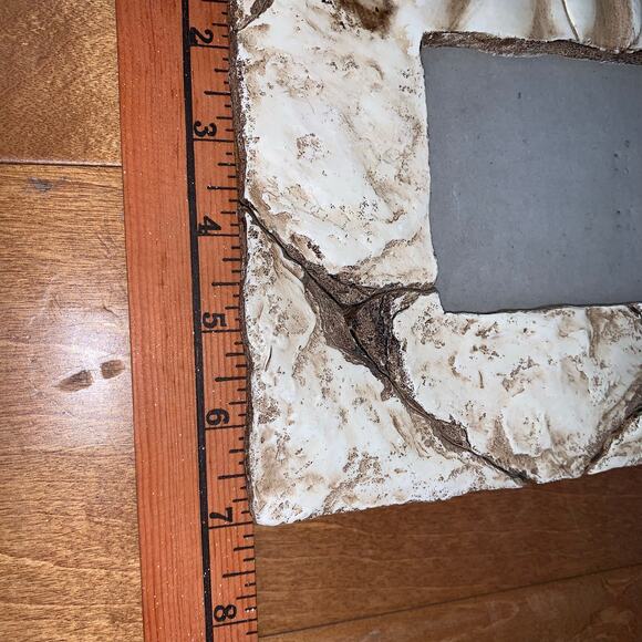 Ceramic 3D Picture Photo Family Frame with Face and Photo boho art moon face - Picture 8 of 8